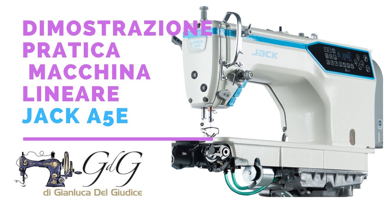 Dimostrazione Macchina Lineare JACK A5E | gdgdelgiudice.it