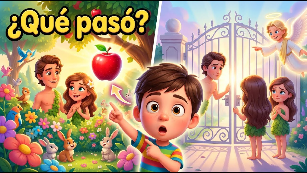 El Jardín del Edén 🍎 | Canción Bíblica para Niños | Centinela Kids