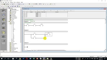 Step 7-Micro/WIN: AND, OR and NOT Logic