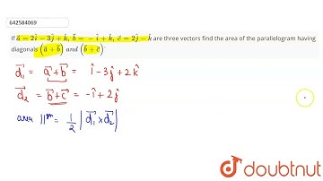 If  vec a=2 hat i-3 hat j+ hat k ,\\vec b=- hat i+ hat k ,\\vec c=2 hat j- hat k\nare three vect...