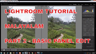 This video explains the basics of lightroom editing i.e. how to edit
just using sliders in "basic panel". is a photo editing, retouching,
p...