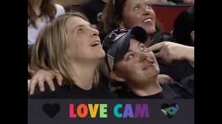 Debut of the "LOVE CAM" at Seattle Storm vs. Washington (6/22/2014)