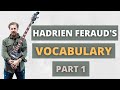Hadrien Feraud's bass solo style - phrases