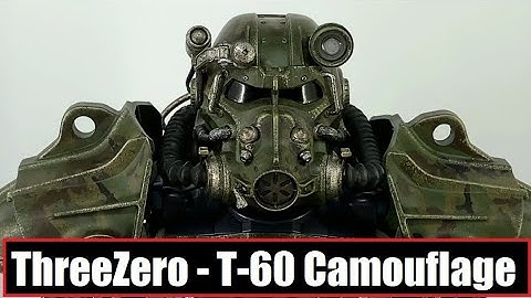 WH33 - ThreeZero - T‐60 Camouflage Power Armor (Fallout) T-60 迷彩・パワーアーマー (フォールアウト)