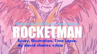 ROCKETMAN Movie review/ Painting
