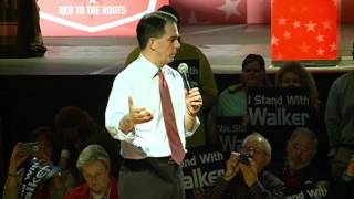 Gov. Walker Reveals Highlights of New Budget