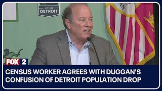 Census worker agrees with Duggan's confusion of Detroit population drop