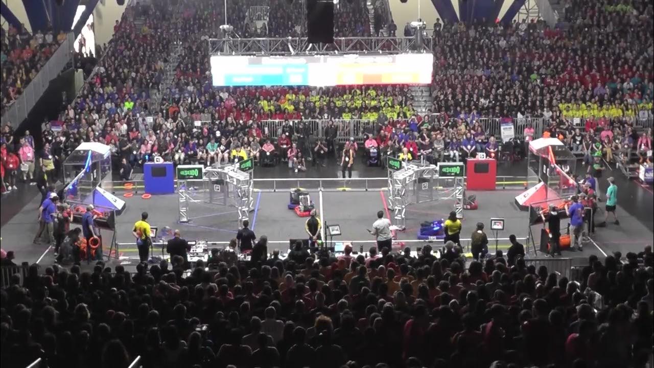 2024 Houston FRC World Championship Einstein Playoff Match 1 YouTube