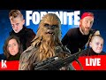 Star Wars FORTNITE *New* Update Live with K-City Family