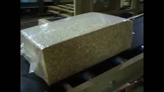 Гидравлический пресс упаковщик опилки, стружки, волокна #machine #farming #food #woodworking #опилка