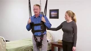 rehab walking sling video handicare