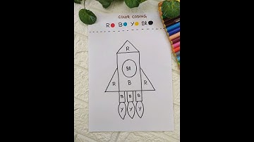 🎨Color Coding🎨 worksheet no. 18 #shorts #coloring #coding