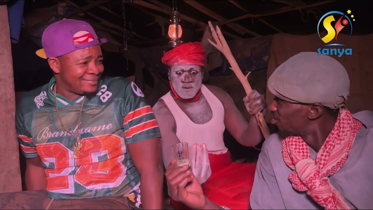 Le Fou Woroli,Boua Ladji et son ami Lassissi qui rencontrent les djinns qui leur donne du Thé Sanya