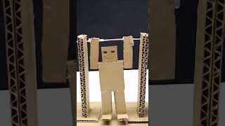 How to Make a toy robot from Cardboard