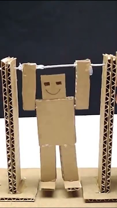 How to Make a toy robot from Cardboard