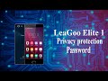 Please Enter Privacy Protection password Leagoo Elite 1