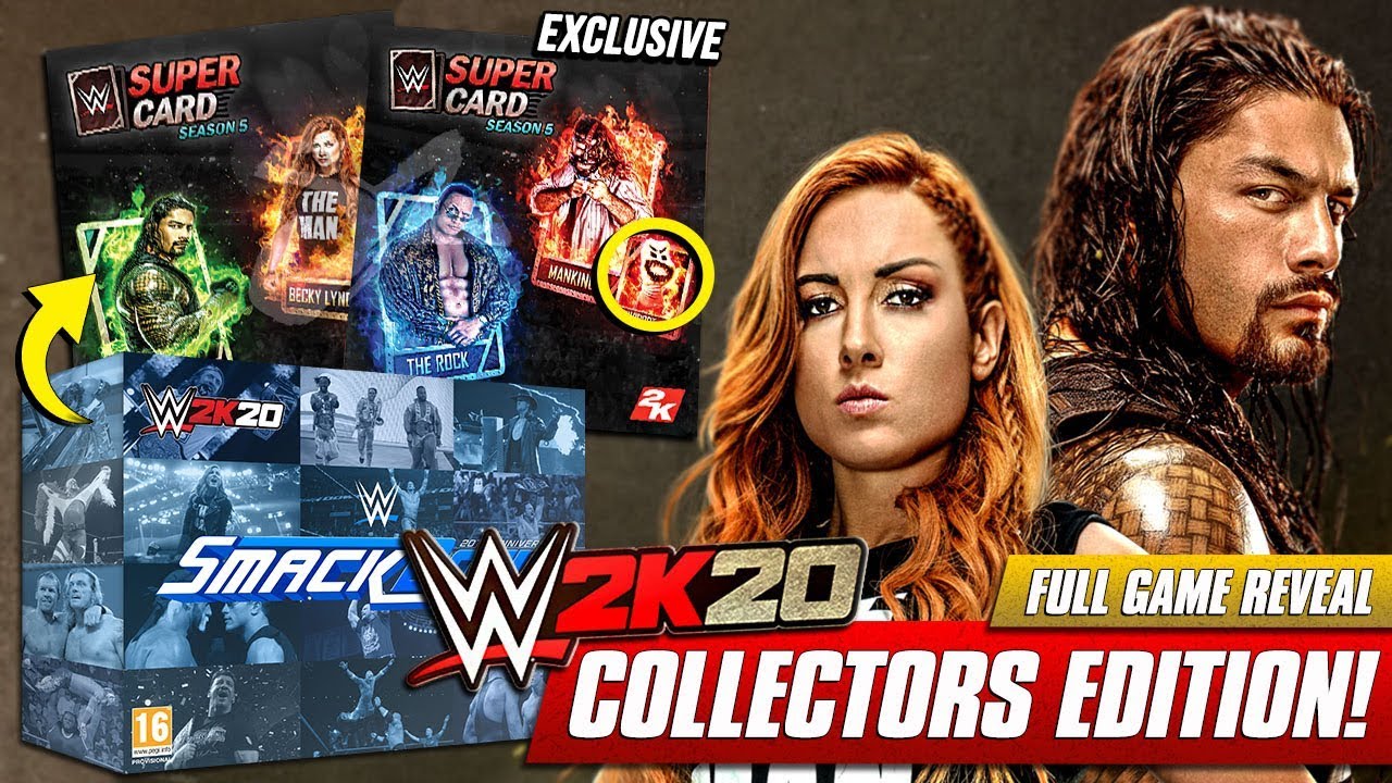 wwe 2k20 collector's edition