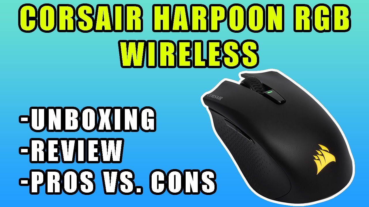 Corsair Gaming Harpoon RGB Wireless Gaming Mouse 