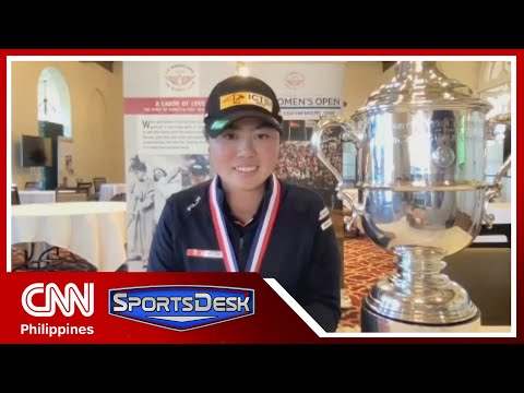 Filipino golfer Yuka Saso wins U.S. Women's Open Championship | Sportsdesk