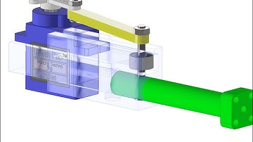 Linear motion animation with MG90s servo