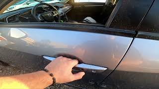 How to Use Passive Entry in Honda Civic X ( 2017 – 2021 ) Wealth