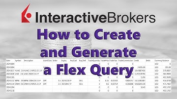 Interactive Brokers | How to Create and Generate a Flex Query via Client Portal