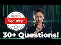 30+ Security+ Practice Questions (PASS on your first try!)