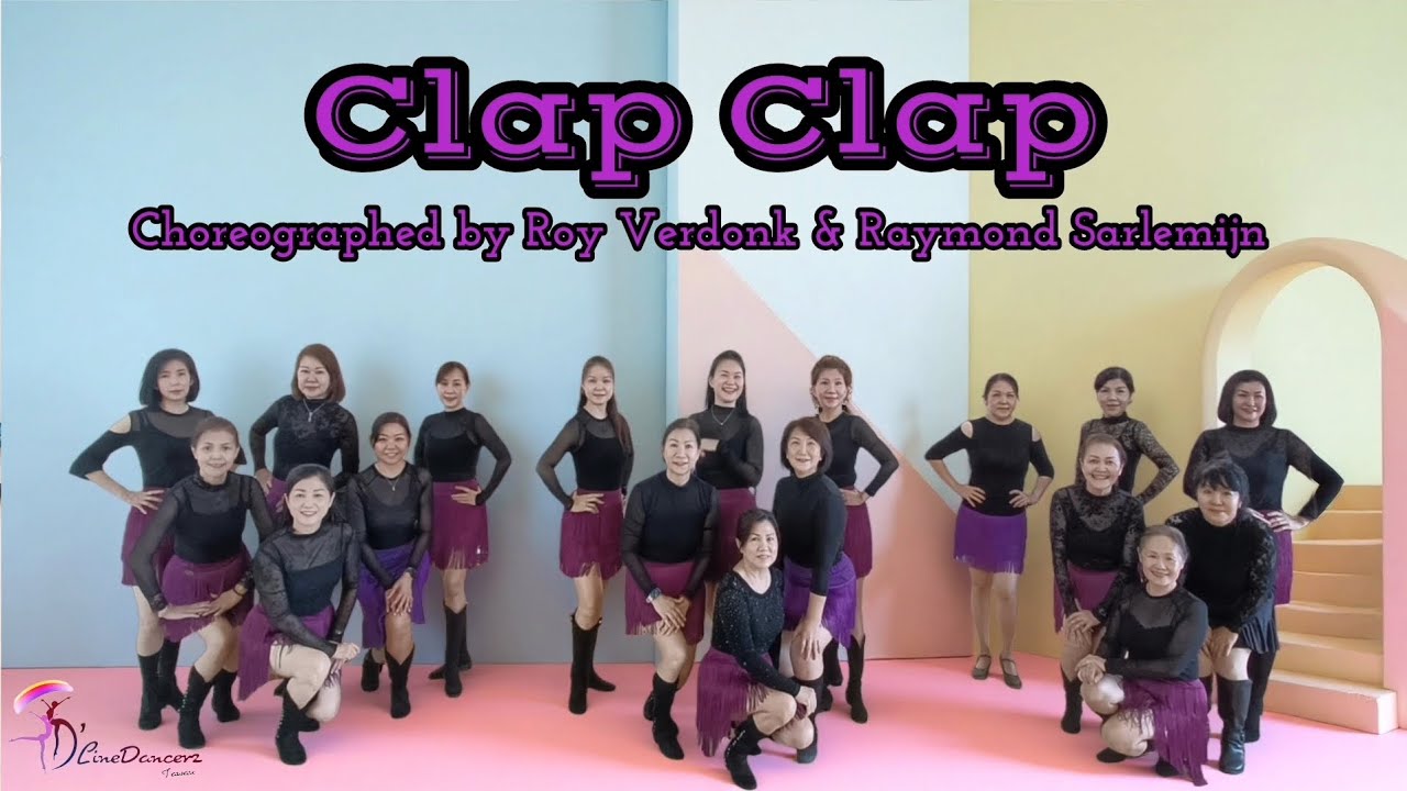 Clap Clap line dance | Roy Verdonk | Raymond Sarlemijn 
