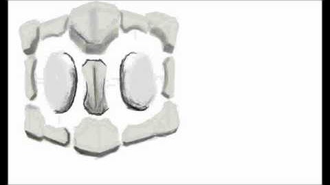 Portal 2 Companion Cube (speed art)