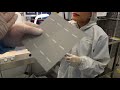 How are solar panels made?