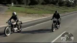 Cafe Racers on the Freeway (Miss BSA clip from Brittown movie)