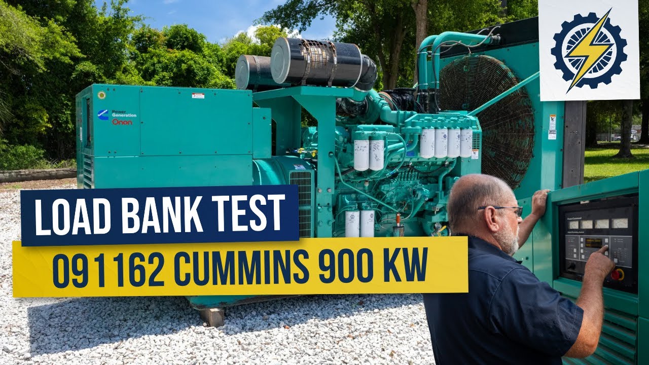 Cummins 900kW Load Bank Test Complete!
