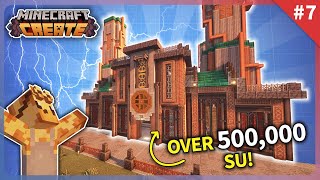 I Built a MASSIVE POWER PLANT in Minecraft Create Mod