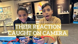 identical twins boys get their FIRST phones!