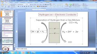 Mod-13 Lec-31 Hydrogen Generation through MIEC Reactor