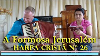 Video thumbnail of "A formosa Jerusalém 26  em Acordeon - João Percurandi e Lusania"