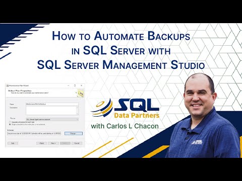 How to Automate Backups in SQL Server with SQL Server Management Studio