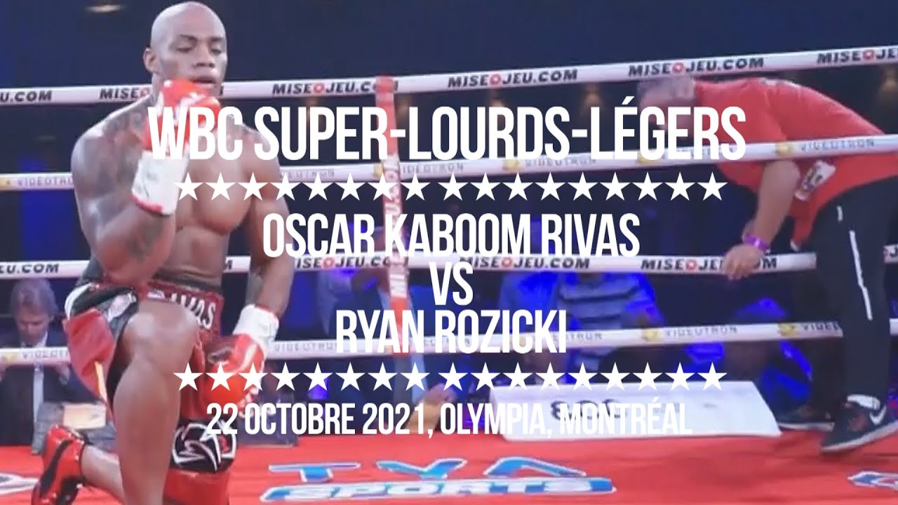 Oscar Kaboom Rivas ( highlights ) vs Ryan Rozicki ( WBC Super-Lourds-Légers Promo )