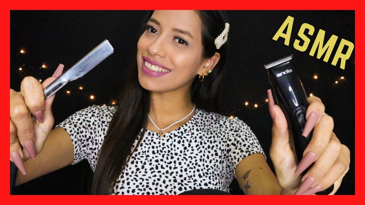 ASMR // Te Afeito Tu Barba // Super Relajante // LIMA - PERU