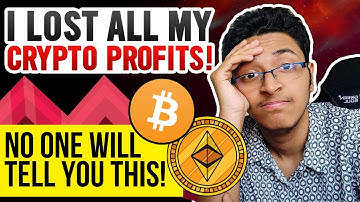 Wat niemand je vertelt over crypto en Bitcoin | Ik verloor al mijn winst door de Bitcoin-crash!