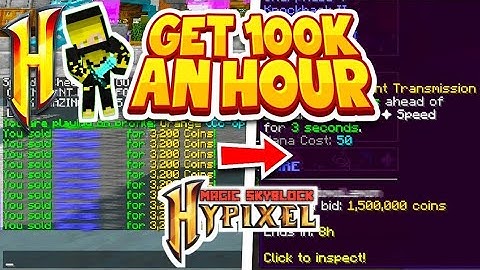 How to get Easy Money in Magic Skyblock 🤑🤑 || Hypixel Like Skyblock For Mcpe (In Hindi)