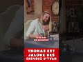Thomas est JALOUX des cheveux d'Yvan 😂 #amixem #humour #shorts