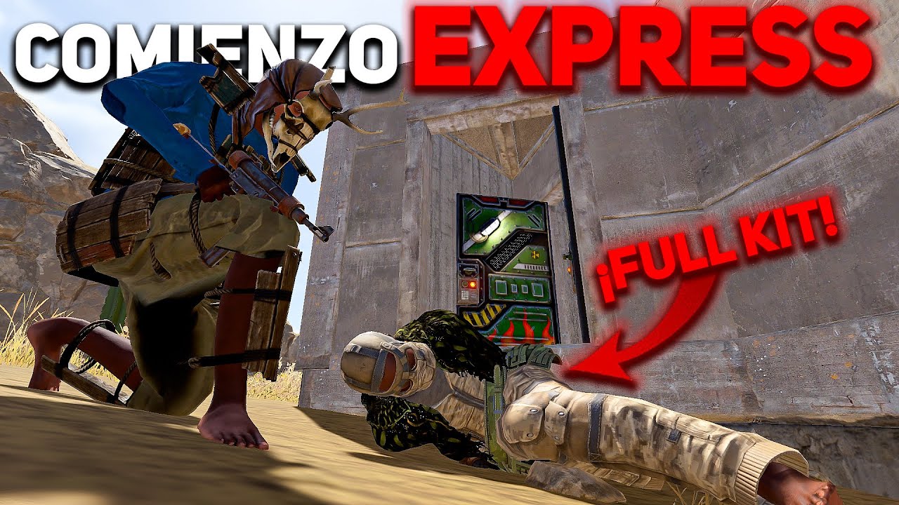 NOS INTENTAN RAIDEAR LA STARTER Y LES SACAMOS TODO!! - Ludovici RUST