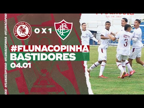 BASTIDORES - JACUIPENSE 0 X 1 FLUMINENSE - #FLUNACOPINHA