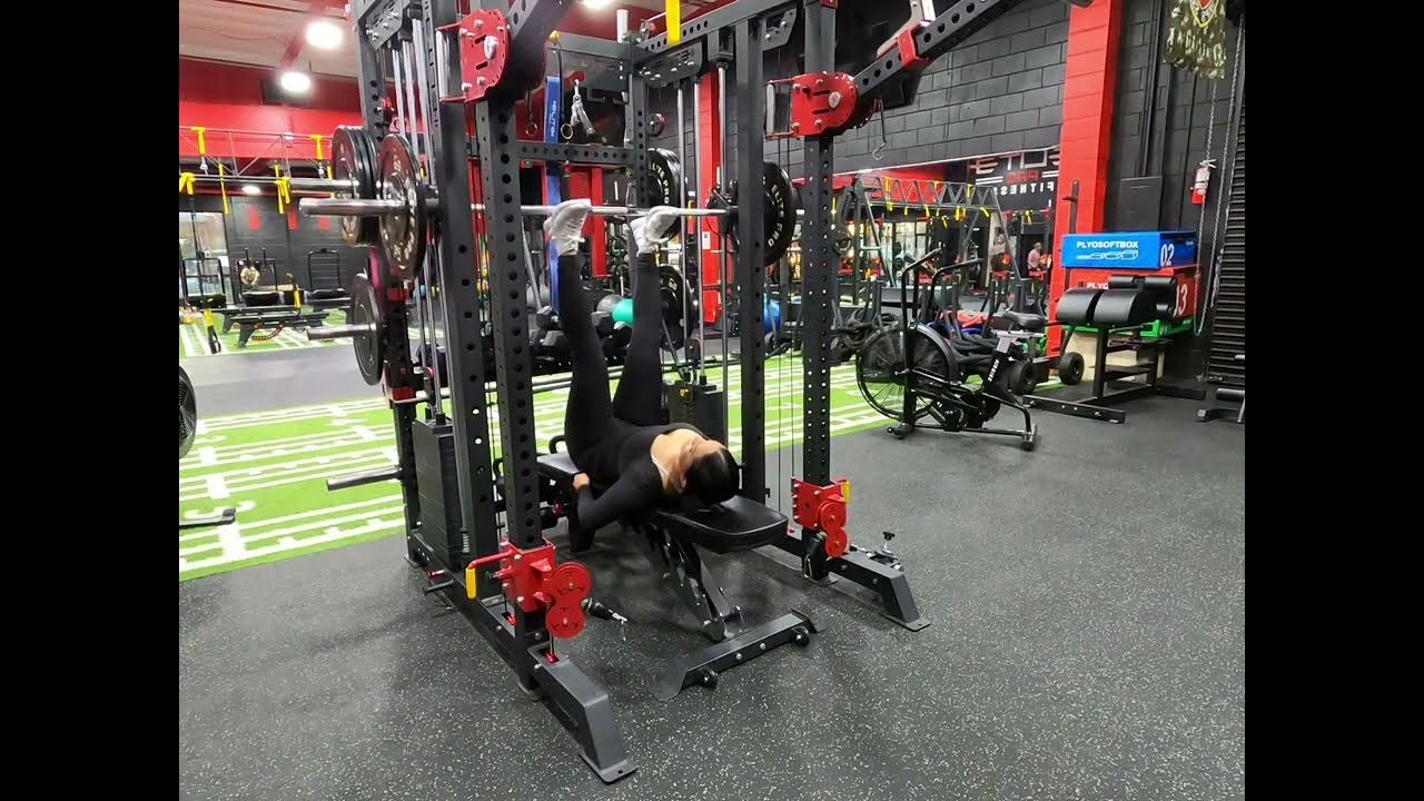 Smith Machine Leg Press with Bench YouTube