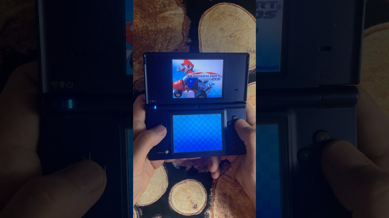 Mario kart ds на Nintendo DSi 