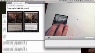 Magic Card Scanner progress