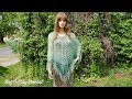 Easy Crochet Poncho For Beginners | The Lacy Mint Poncho | BagoDay Crochet Tutorial #483