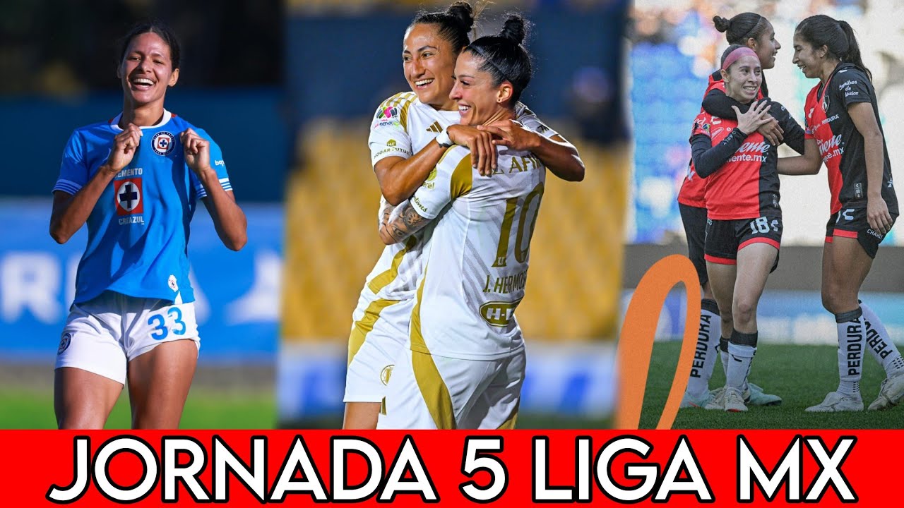 Jornada 5 - LIGA BBVA FEMENIL MX - Clausura 2025 - YouTube