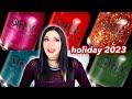 Orly &#39;Twas The Night Winter Holiday 2023 Nail Polish Swatch and Review || KELLI MARISSA